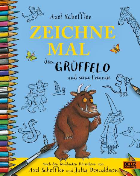Axel Scheffler: Zeichne mal den Grüffelo und seine Freunde, Buch