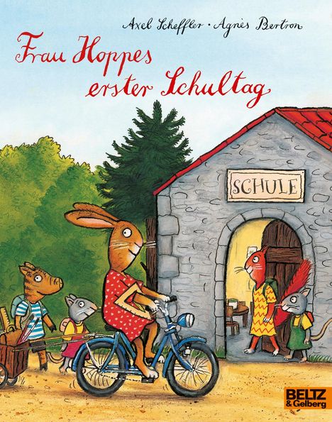 Axel Scheffler: Frau Hoppes erster Schultag, Buch