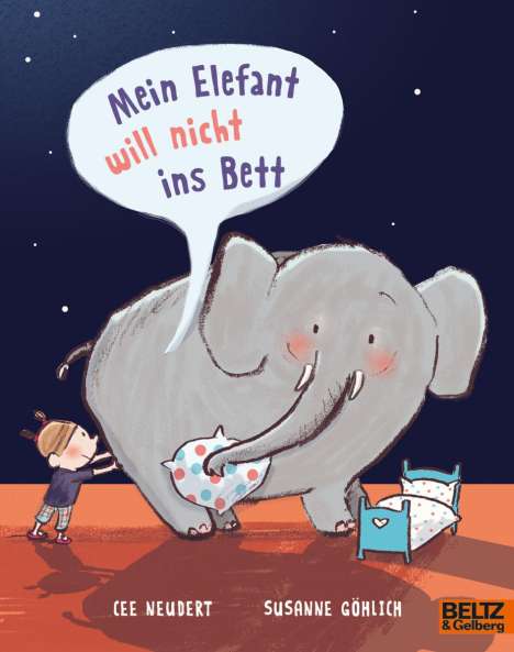 Susanne Göhlich: Mein Elefant will nicht ins Bett, Buch