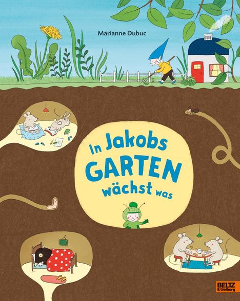 Marianne Dubuc: In Jakobs Garten wächst was, Buch