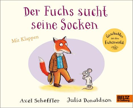 Axel Scheffler: Der Fuchs sucht seine Socken, Buch