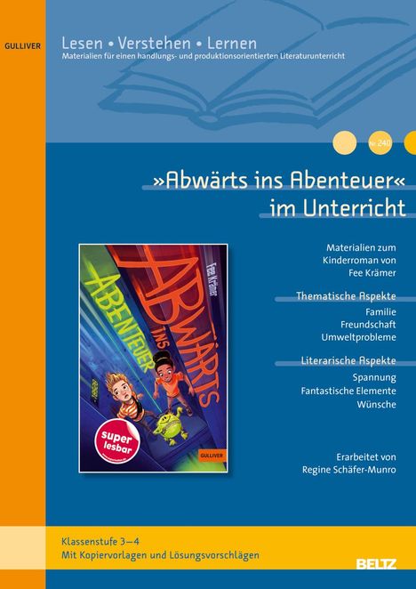 Regine Schäfer-Munro: 'Abwärts ins Abenteuer' im Unterricht, Buch