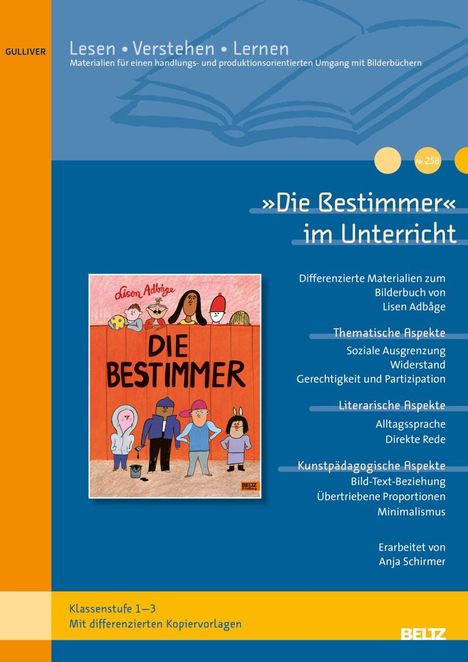 Anja Schirmer: 'Die Bestimmer' im Unterricht, Buch
