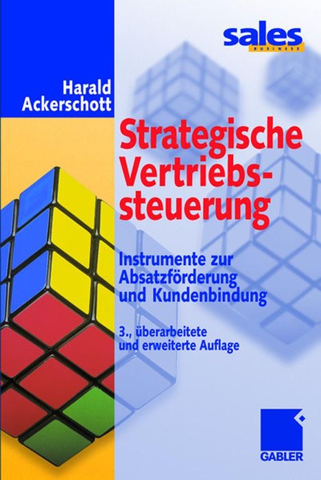 Harald Ackerschott: Strategische Vertriebssteuerung, Buch