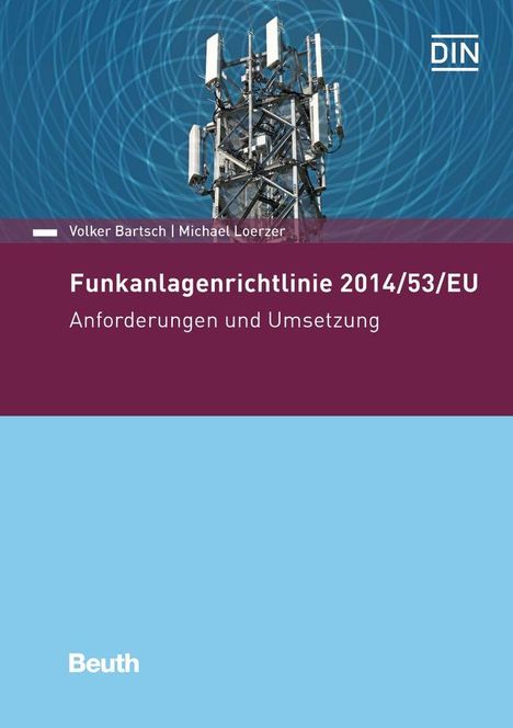 Volker Bartsch: Funkanlagenrichtlinie 2014/53/EU, Buch