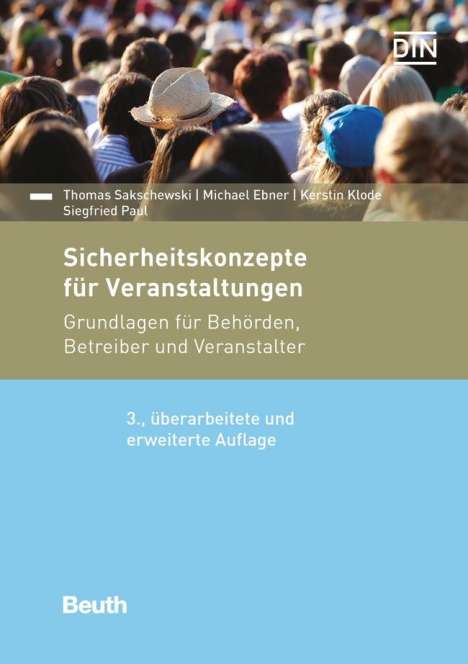 Michael Ebner: Sicherheitskonzepte für Veranstaltungen, Buch