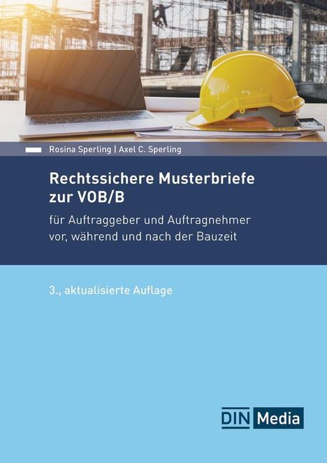 Axel C. Sperling: Rechtssichere Musterbriefe zur VOB/B, Buch