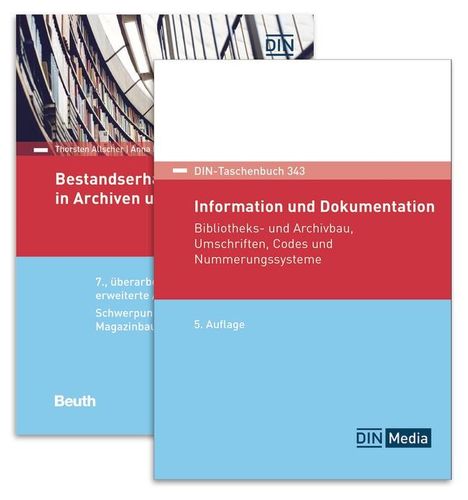 Bestandserhaltung und Dokumentation in Archiven und Bibliotheken, Buch