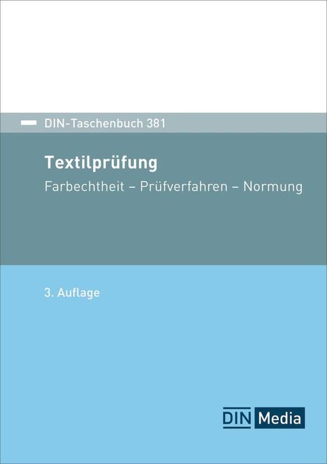 Textilprüfung, Buch