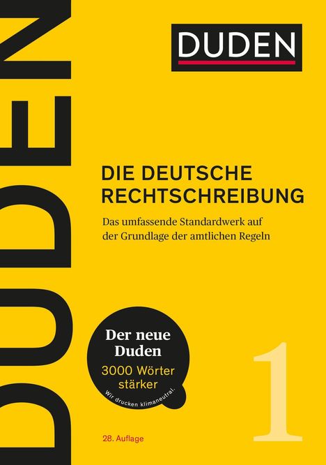 Die deutsche Rechtschreibung, Buch