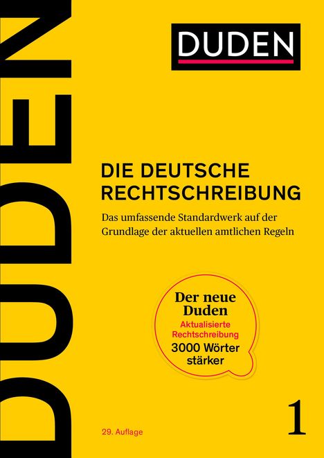 Duden - Die deutsche Rechtschreibung, Buch