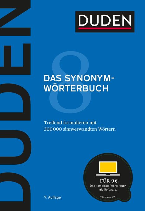Duden - Das Synonymwörterbuch, Buch