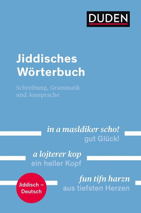 Simon Neuberg: Duden - Jiddisches Wörterbuch, Buch