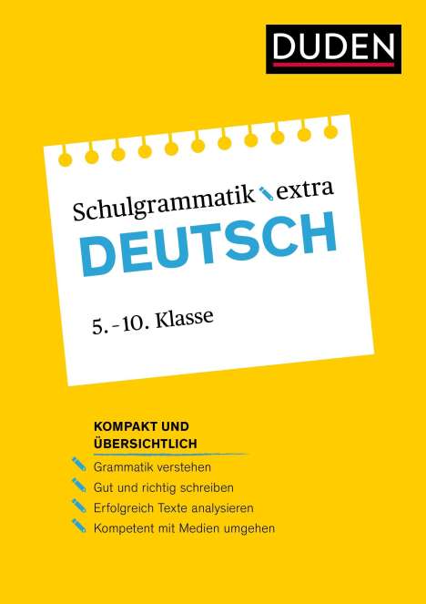 Monika Bornemann: Duden Schulgrammatik extra – Deutsch, Buch