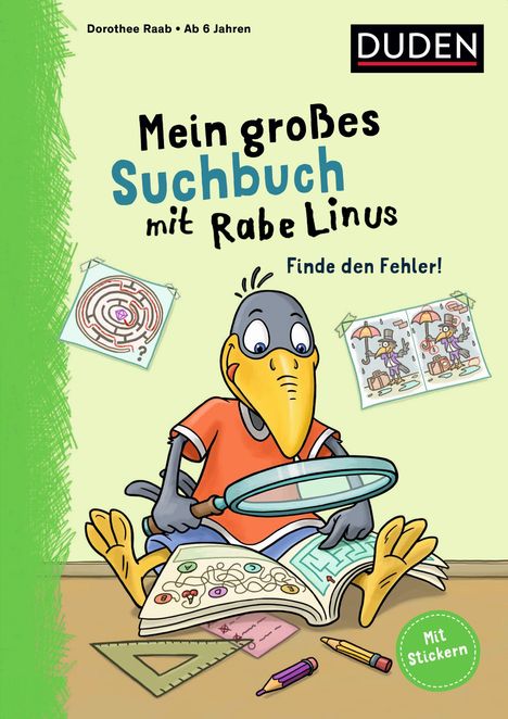 Dorothee Raab: Mein großes Suchbuch mit Rabe Linus, Buch