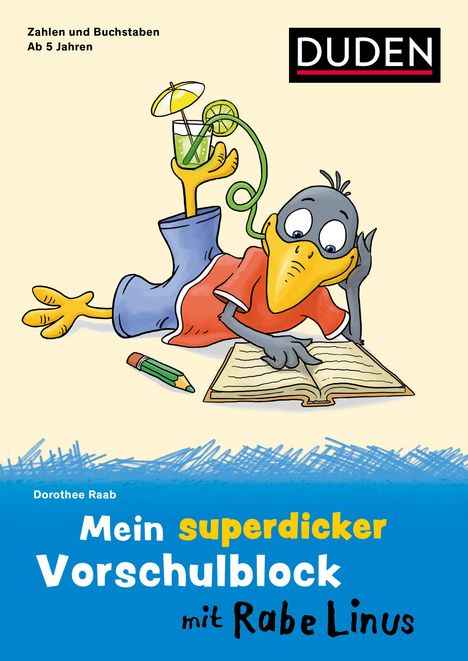 Dorothee Raab: Mein superdicker Vorschulblock mit Rabe Linus, Buch