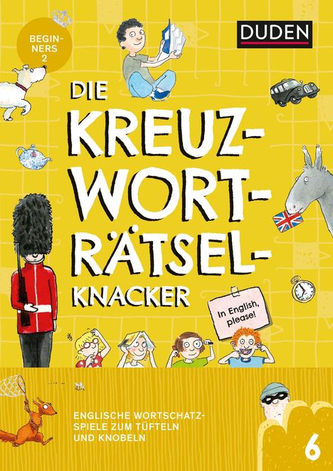 Janine Eck: Die Kreuzworträtselknacker - Englisch 2. Lernjahr (Band 6), Buch