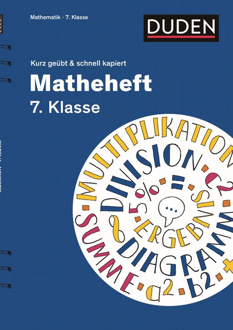 Reiner Böttcher: Matheheft 7. Klasse - kurz geübt & schnell kapiert, Buch