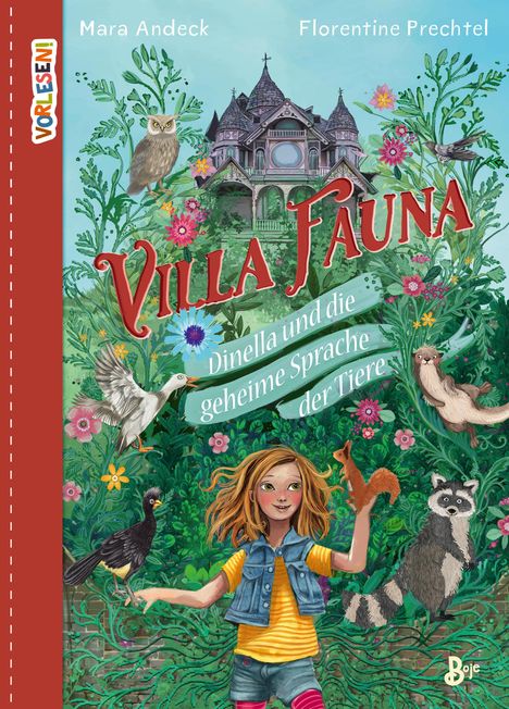 Mara Andeck: VORLESEN! Villa Fauna - Dinella und die geheime Sprache der Tiere, Buch