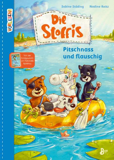 Sabine Städing: Die Stoffis - Pitschnass und flauschig (Band 3), Buch
