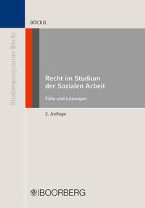 Fritz Böckh: Böckh, F: Recht im Studium der Sozialen Arbeit, Buch