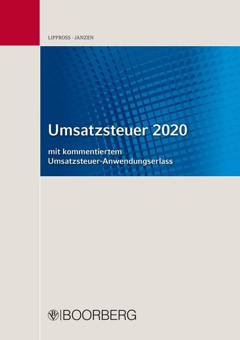 Otto-Gerd Lippross: Umsatzsteuer 2020, Buch