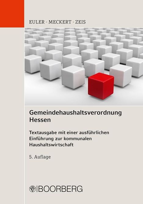 Thomas Euler: Gemeindehaushaltsverordnung Hessen, Buch