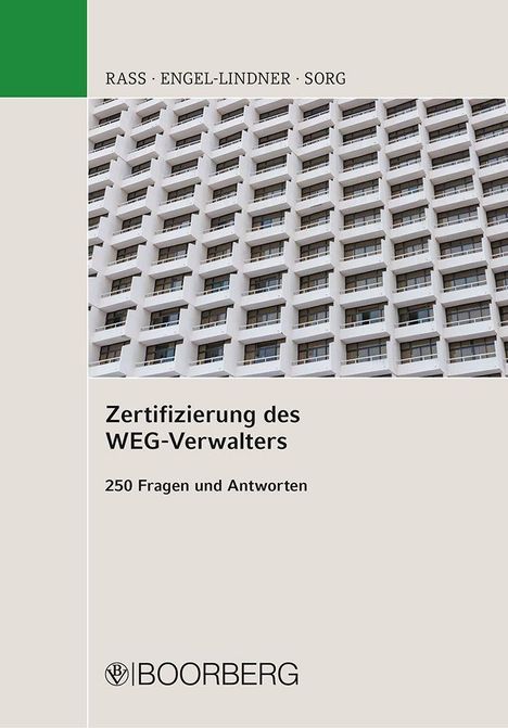 Jens Rass: Zertifizierung des WEG-Verwalters, Buch