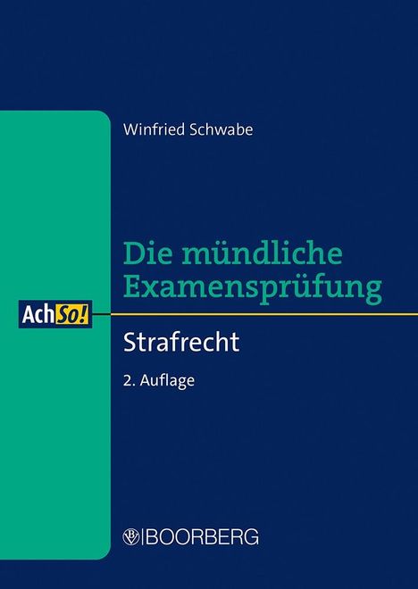 Winfried Schwabe: Strafrecht, Buch