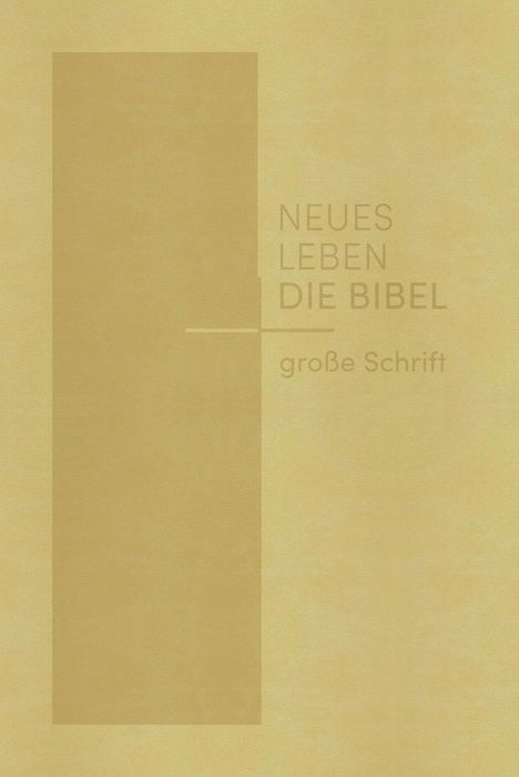 Neues Leben. Die Bibel, große Schrift, Kunstleder, Buch