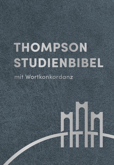 Thompson Studienbibel - Leder, Silberschnitt, Buch
