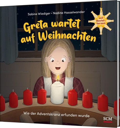 Sabine Wiediger: Greta wartet auf Weihnachten - Wie der Adventskranz erfunden wurde, Buch