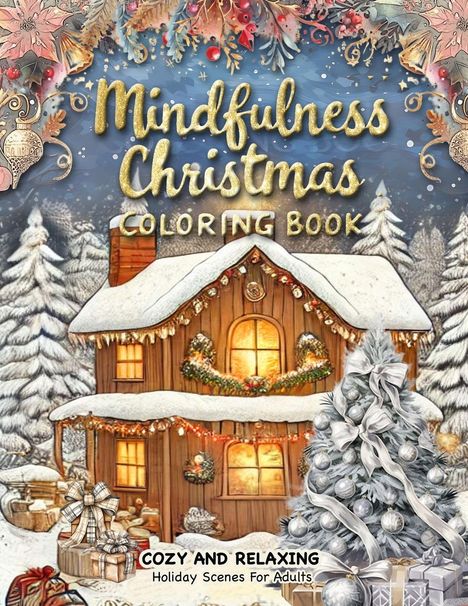 Beatrice Winters: Mindfulness Christmas Coloring Book, Buch
