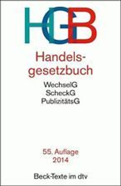 Wolfgang Hefermehl: Handelsgesetzbuch, Buch