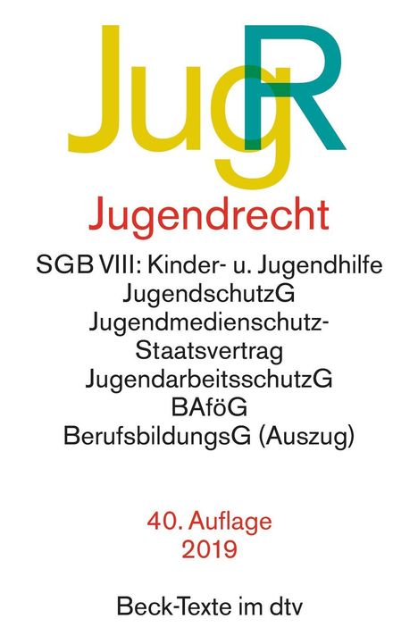 Jugendrecht (JugR), Buch