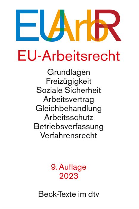 EU-Arbeitsrecht, Buch