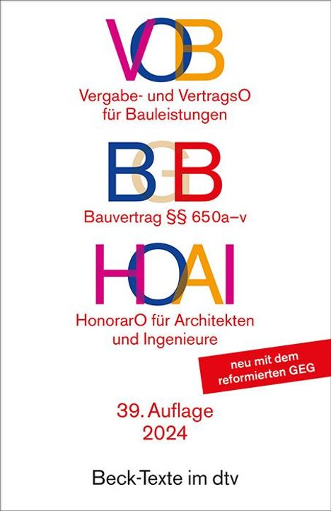 Vob / Bgb / Hoai, Buch
