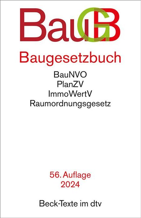 Baugesetzbuch, Buch