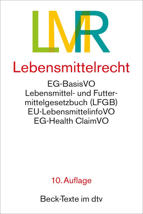 Lebensmittelrecht, Buch