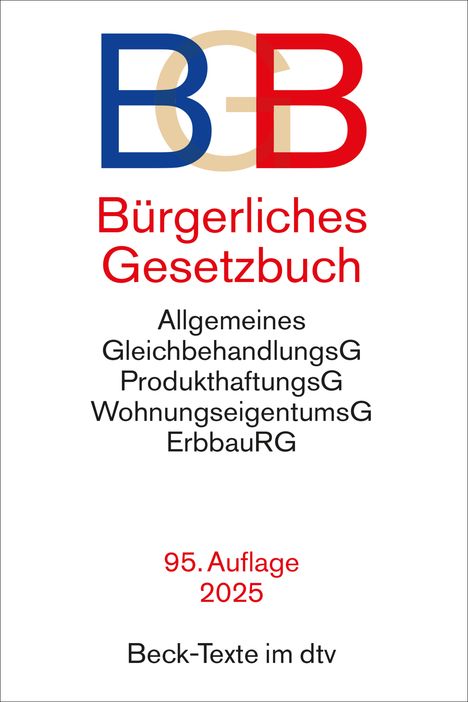 Bürgerliches Gesetzbuch, Buch