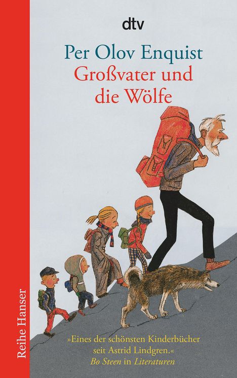 Per Olov Enquist: Großvater und die Wölfe, Buch