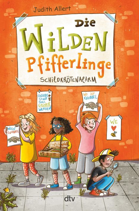 Judith Allert: Die wilden Pfifferlinge - Schildkrötenalarm, Buch