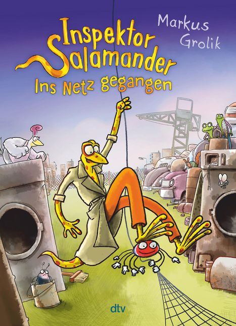 Markus Grolik: Inspektor Salamander - Ins Netz gegangen, Buch