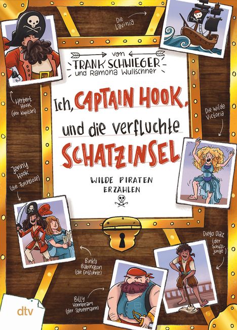 Frank Schwieger: Ich, Captain Hook, und die verfluchte Schatzinsel, Buch