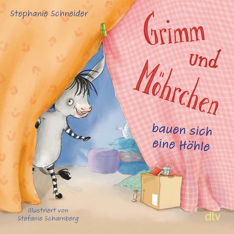 Stephanie Schneider: Grimm und Möhrchen bauen sich eine Höhle, Buch