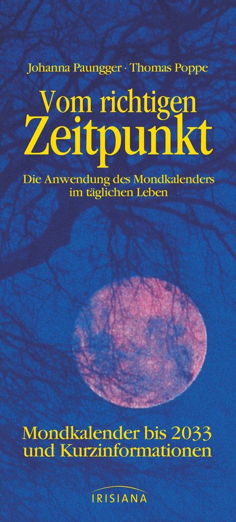 Johanna Paungger: Vom richtigen Zeitpunkt, Buch