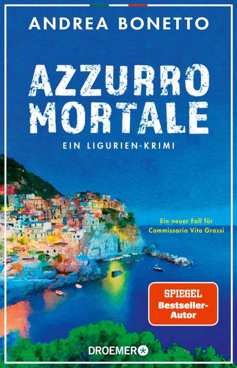 Andrea Bonetto: Azzurro mortale, Buch