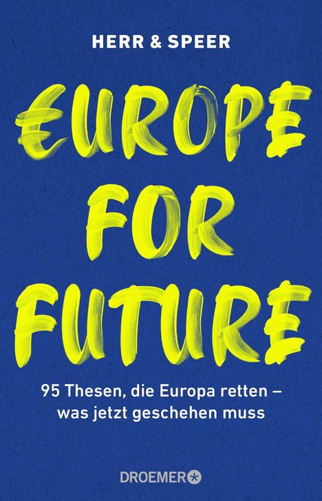 Vincent-Immanuel Herr: Europe for Future, Buch