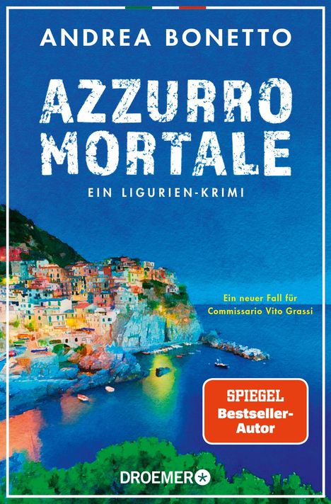 Andrea Bonetto: Azzurro mortale, Buch