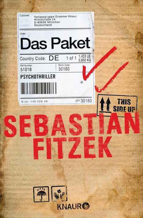 Sebastian Fitzek: Das Paket, Buch